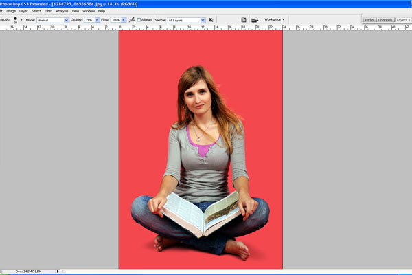 Как сделать рисунок из фотографии в Photoshop