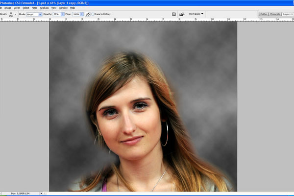 Как сделать рисунок из фотографии в Photoshop