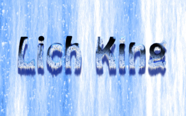 Как создать ледяной текстовый эффект из компьютерной игры Lich King (Часть 2) 