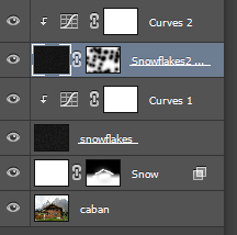 Учимся добавлять снег на фотографию в Photoshop