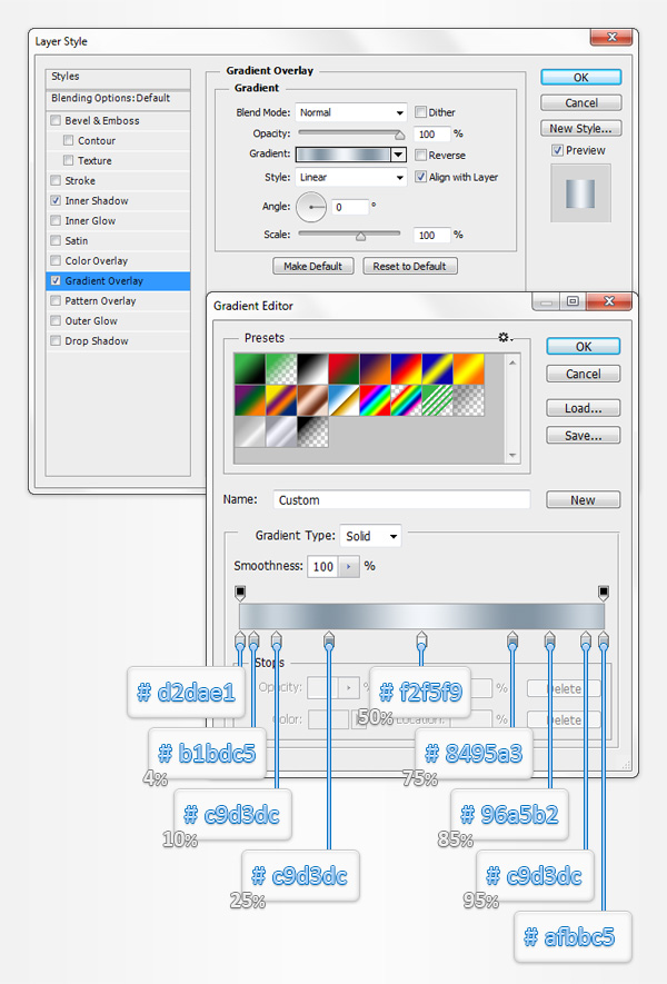 Создаем простой значек базы данных в Adobe Photoshop