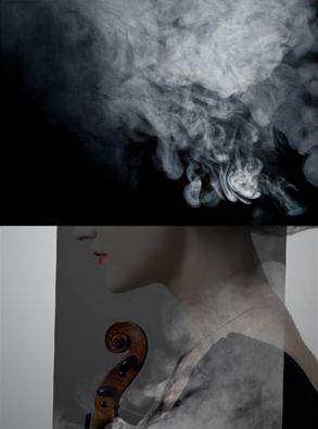 Создание изображения фигуры из дыма в Photoshop