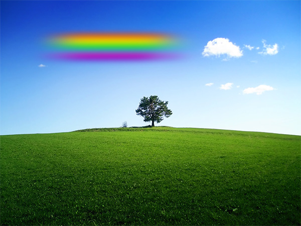 Как добавить реалистичный эффект радуги на фотографию