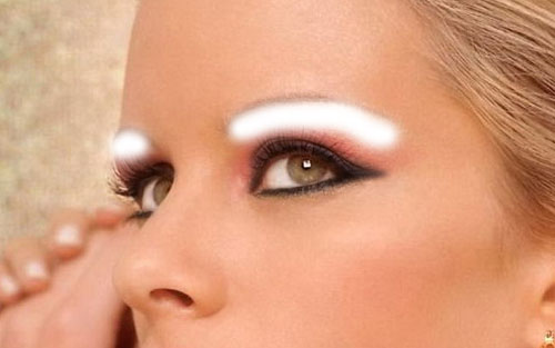 Эффект вечернего макияжа глаз в Photoshop