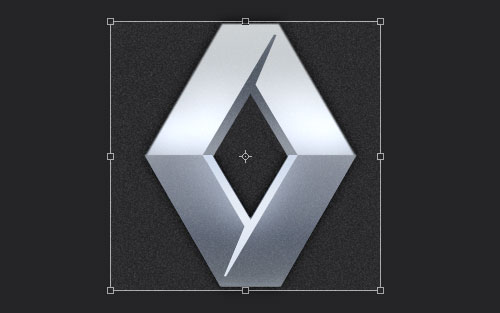 Металлический автомобильный логотип