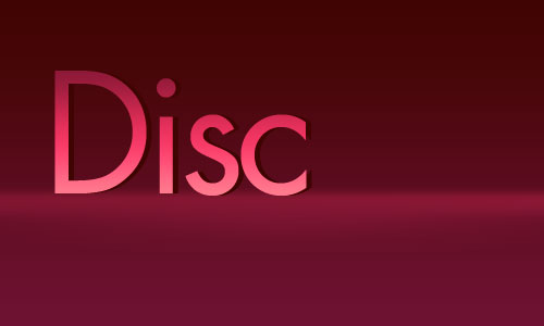 Логотип в стиле диско